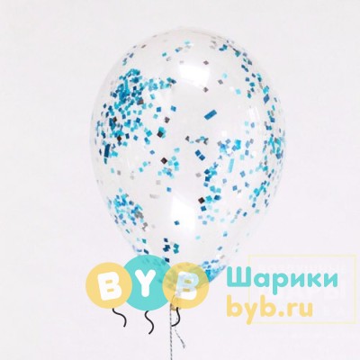 Шарик с конфетти "Океания"