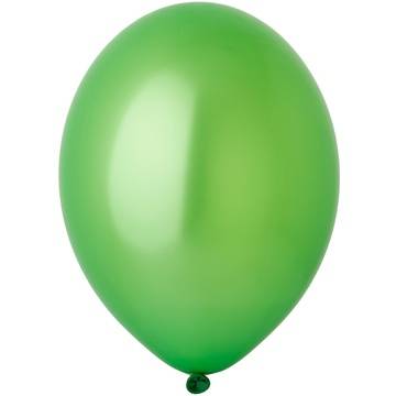 Шар латексный Металлик Экстра Lime Green