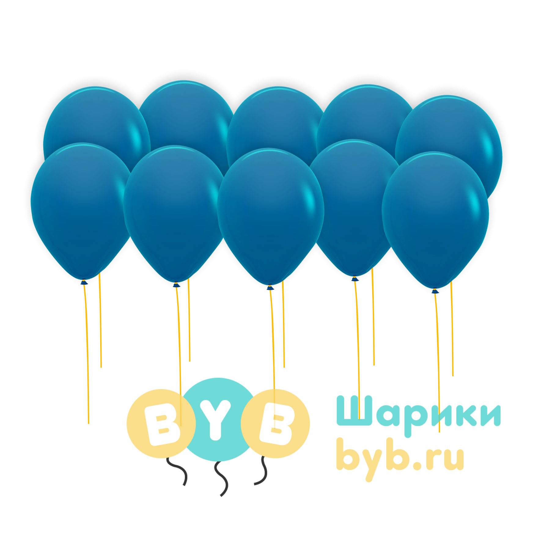 Шары под потолок морская волна (пастель)
