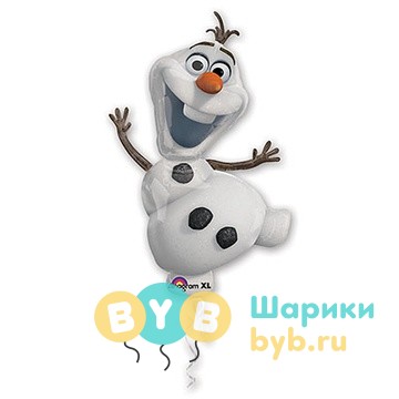 Шар фольгированный фигурный "Холодное сердце. Олаф"
