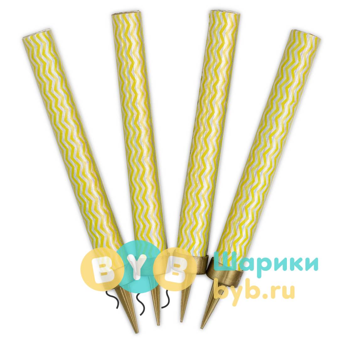 Свеча Фонтан для торта, 40 сек, 12 см, 1 шт.