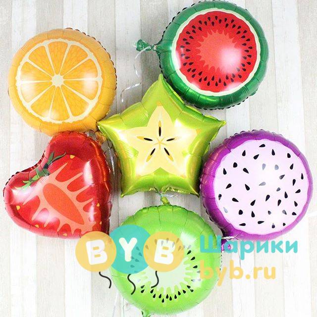 Шар фольгированный "Питахайя"