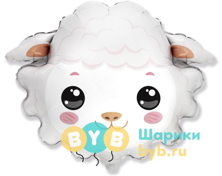 Шар фольгированный "Нежная Овечка"