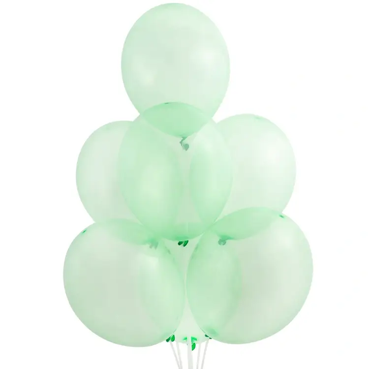 Шар латексный Кристалл Экстра Bubble Green