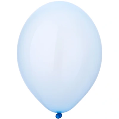 Шар латексный Кристалл Экстра Bubble Blue