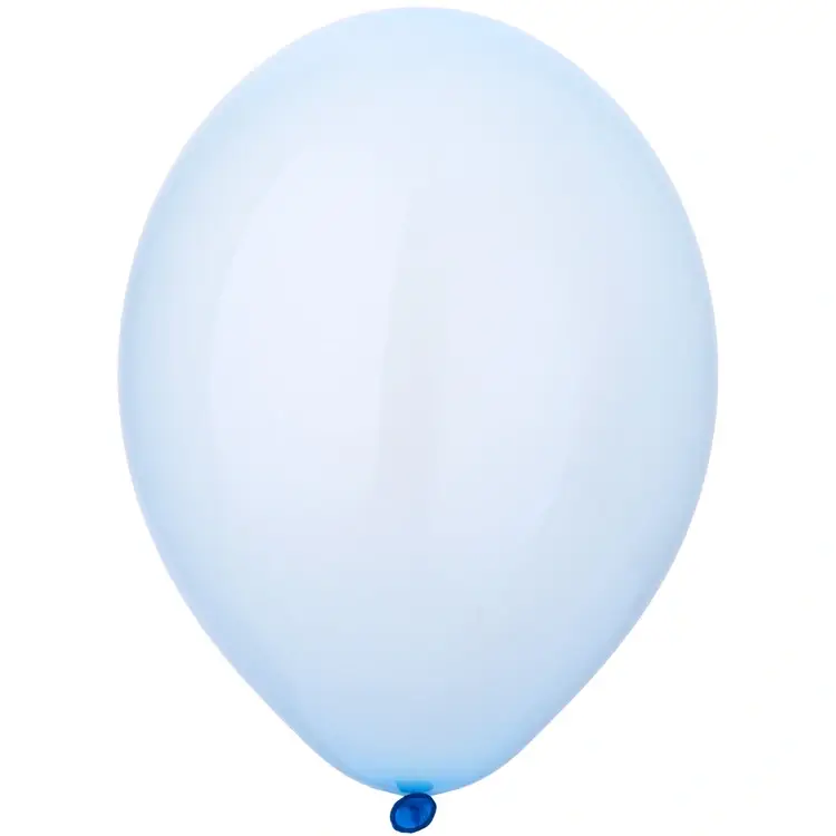 Шар латексный Кристалл Экстра Bubble Blue