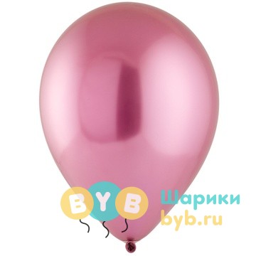 Шар Хром Сатин Flamingo