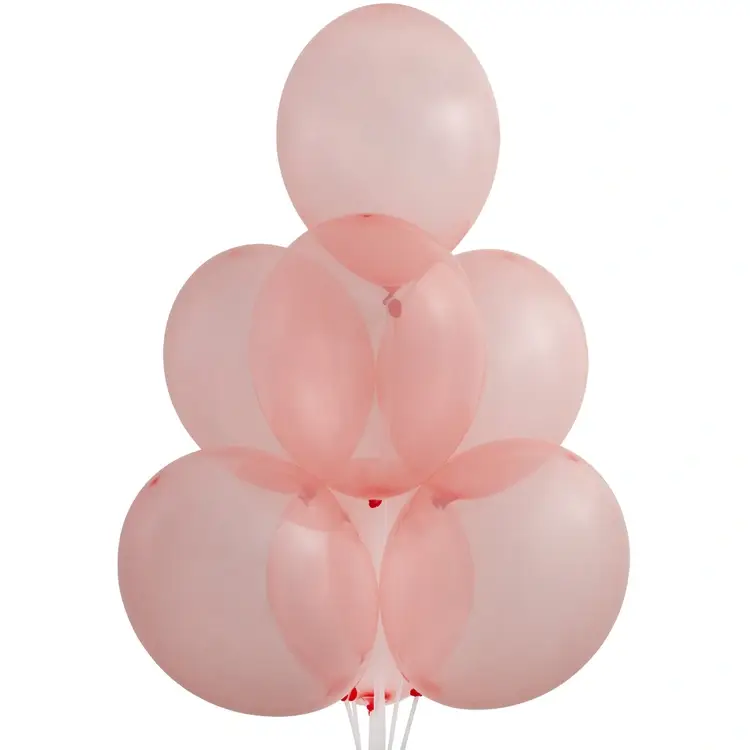 Шар латексный Кристалл Экстра Bubble Red