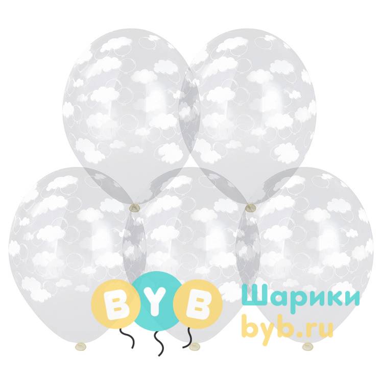 Шар латексный "Облака"