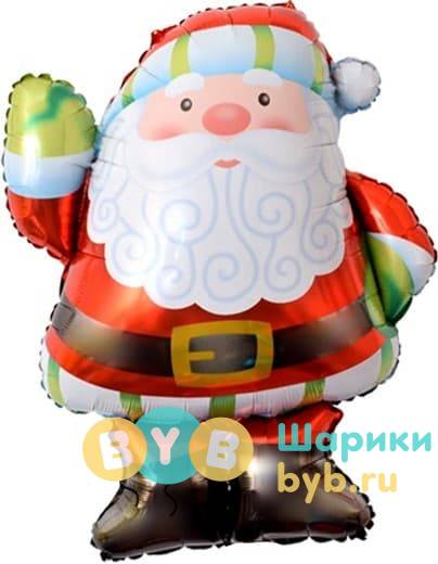 Шар фольгированный "Санта"