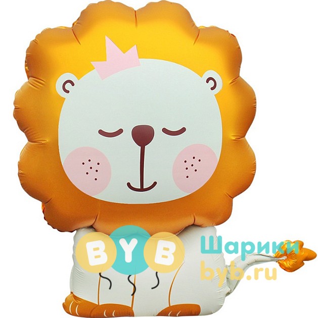 Шар фольгированный "Львенок"