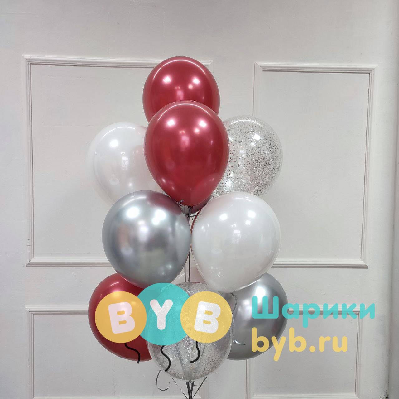 Фонтан из 12 шаров