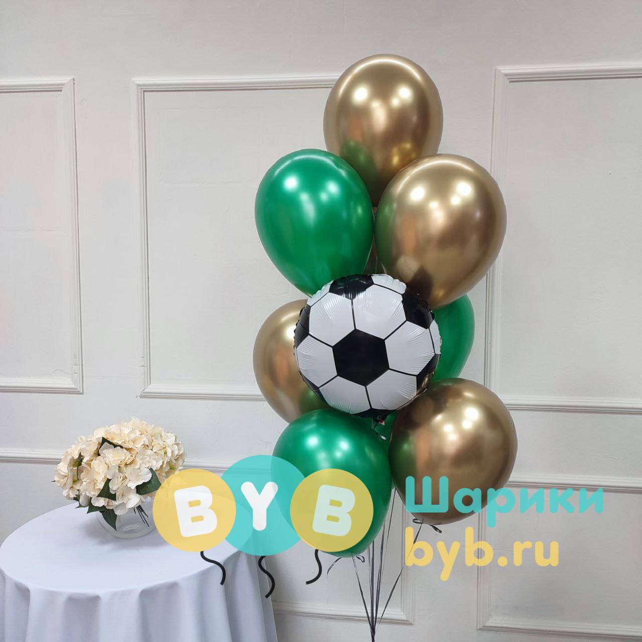 Фонтан для любителя футбола