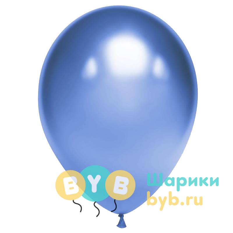 Шар хром синий