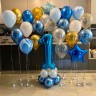 Сет с цифрой на подставке большой
