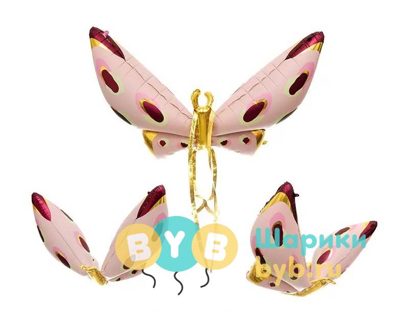 Шар фольгированный "Фигура 3D, Бабочка"